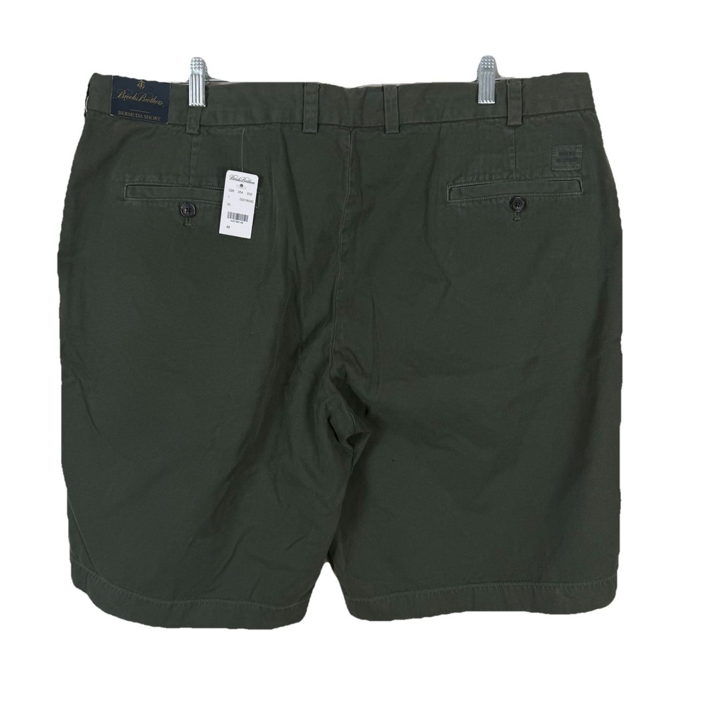 Brooks Brothers Shorts Mens 42‎ Bermuda Garment Dyed Collection Green NWT - Picture 5 of 7